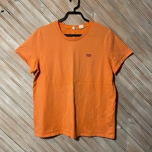 Levi's Orange Short Sleeve Tee